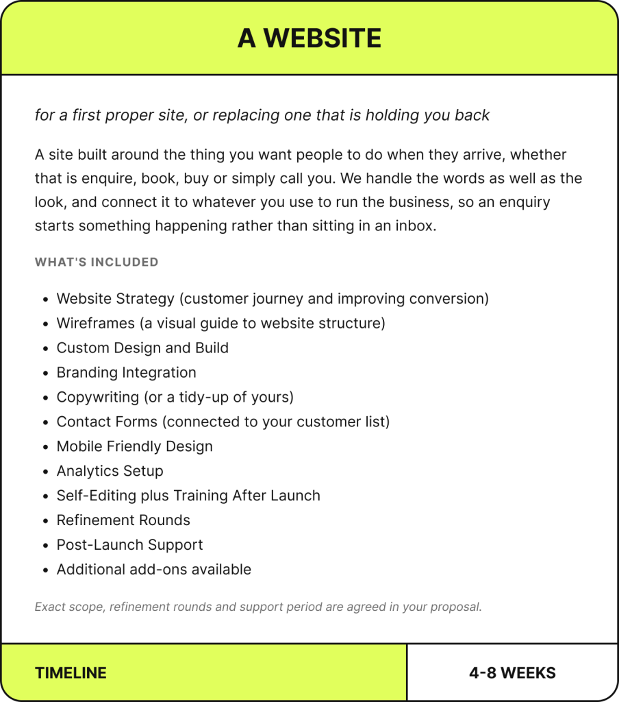 A Website