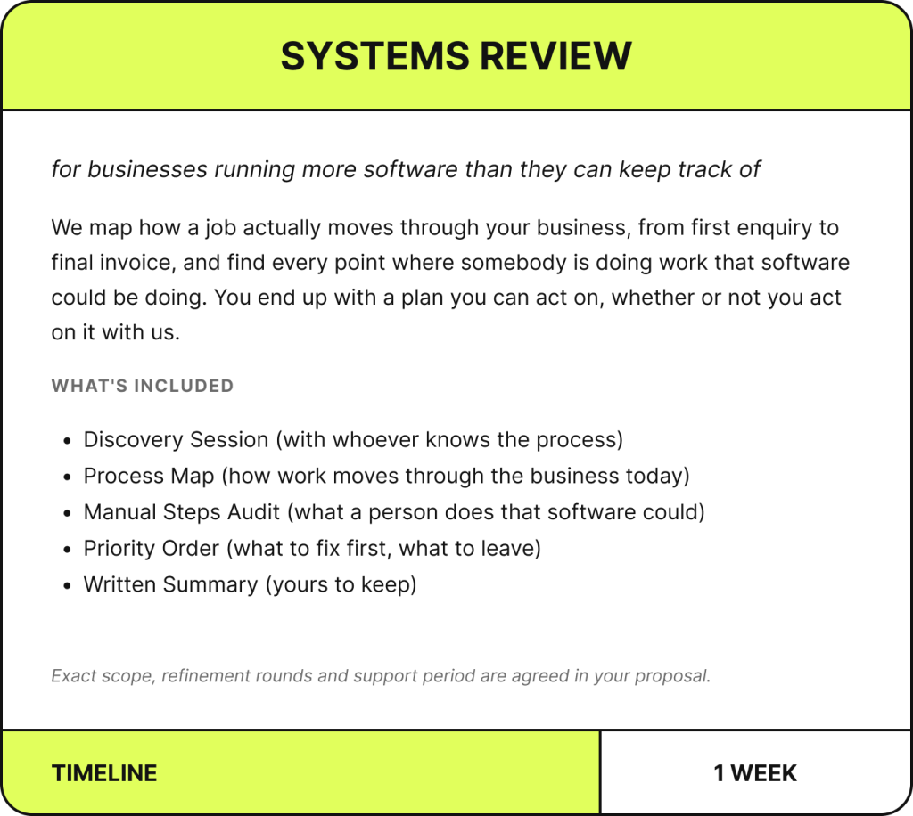 Systems Review